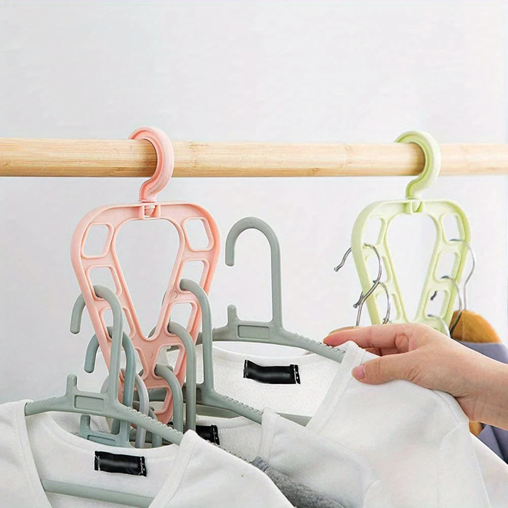 ClosetBuddy 360° Rotatable 9-Hole Hanger