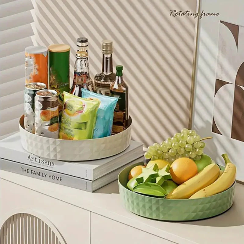 ClosetBuddy Rotating Spice Rack Organizer For Kitchen Cosmetics Storage Convenient and Space-Saving Solution for Apartments & College Dorms