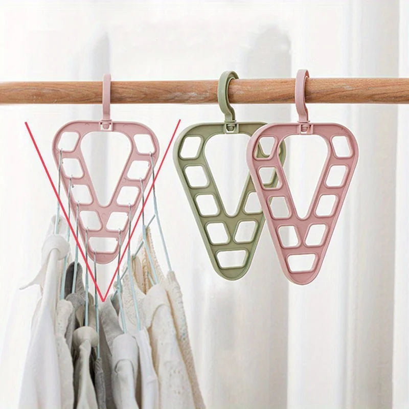ClosetBuddy 360° Rotatable 9-Hole Hanger