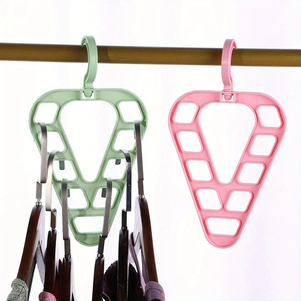 ClosetBuddy 360° Rotatable 9-Hole Hanger