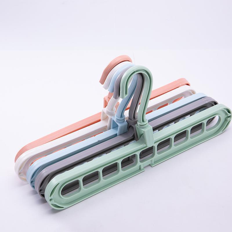 ClosetBuddy 9-Hole Foldable Hanger (3 Pack)