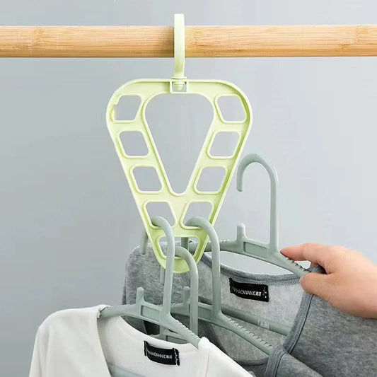 ClosetBuddy 360° Rotatable 9-Hole Hanger