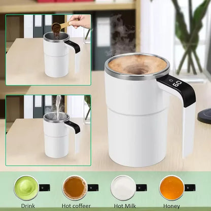 🛍️ KINDIQ Smart Self-Stirring Mug — The All-in-One Cup That Blends Perfectly Every Time