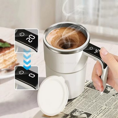 🛍️ KINDIQ Smart Self-Stirring Mug — The All-in-One Cup That Blends Perfectly Every Time